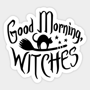 Good Morning, Witches Logo Sticker